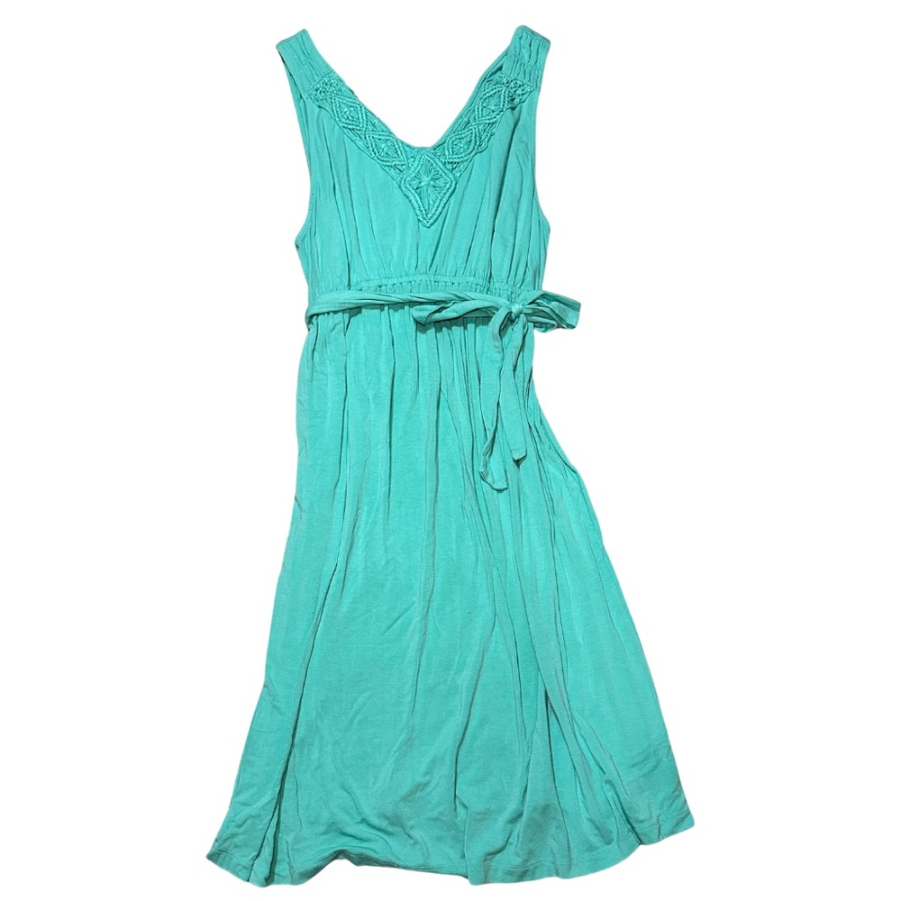 Light Turquoise Liz Lange Maternity Dress Size Large